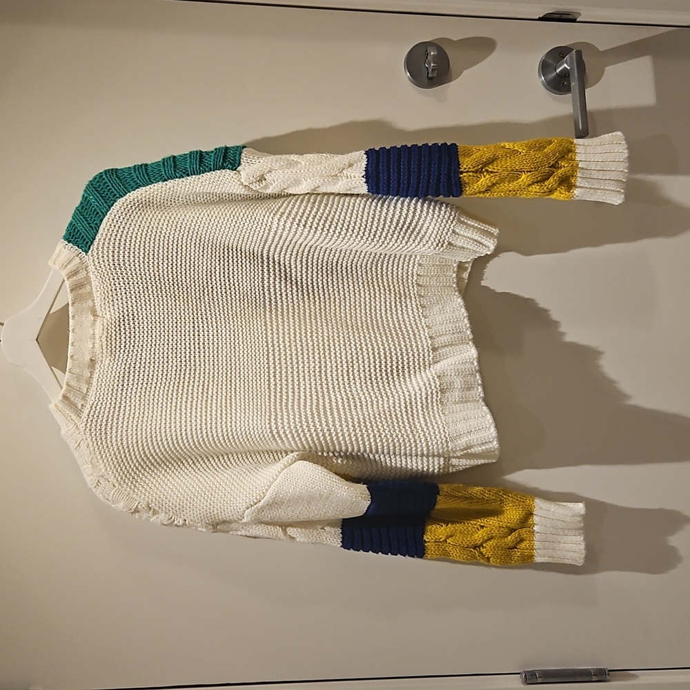 Colorblock Sweater - M - Picture 4 of 6